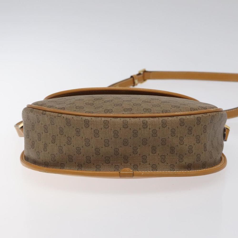 GUCCI Micro GG Supreme Shoulder Bag PVC Beige Gold 007 115 0074 Auth ki5748 - Picture 5 of 16
